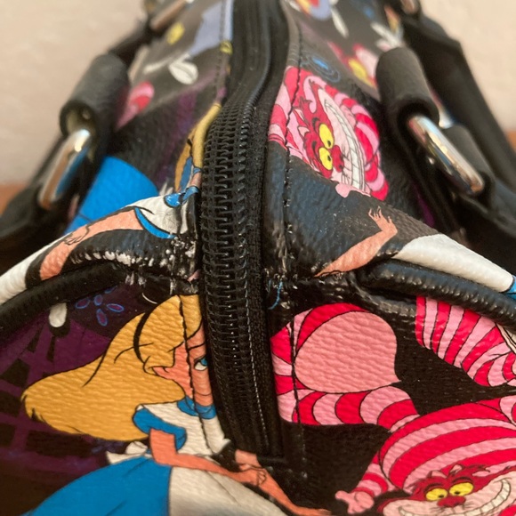 Loungefly Disney Alice in Wonderland Satchel - Picture 5 of 11
